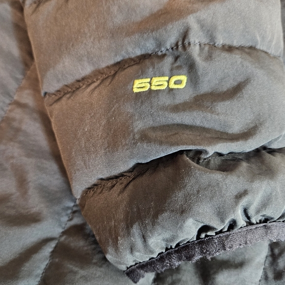 The North Face Jacket Mens Size M Black Goose Down Quilted Puffer 550 Packable - Picture 8 of 15